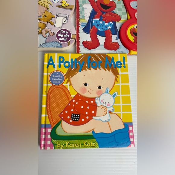 Lot Of 3 Books Potty Training Bathroom Picture Books For Toddlers Pre School - Picture 8 of 15